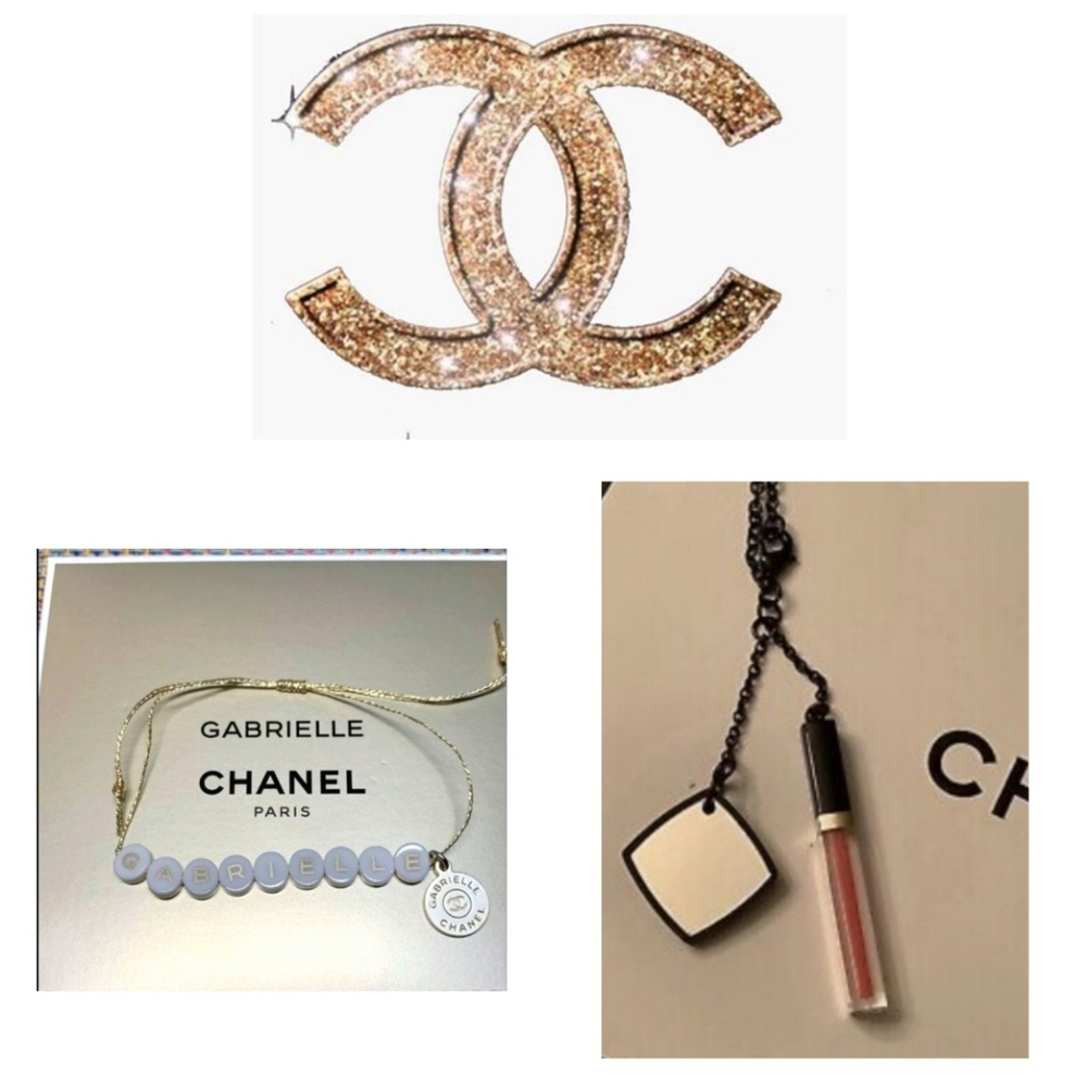 🧧💍CHANEL GABRIELLE Perfume w/Bracelet & COCO GLOSS Charm(copy)